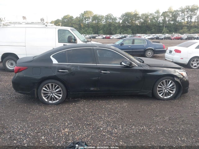 Продажа на аукционе авто 2018 Infiniti Q50 3.0t Luxe, vin: JN1EV7AR0JM433456, номер лота: 43308946
