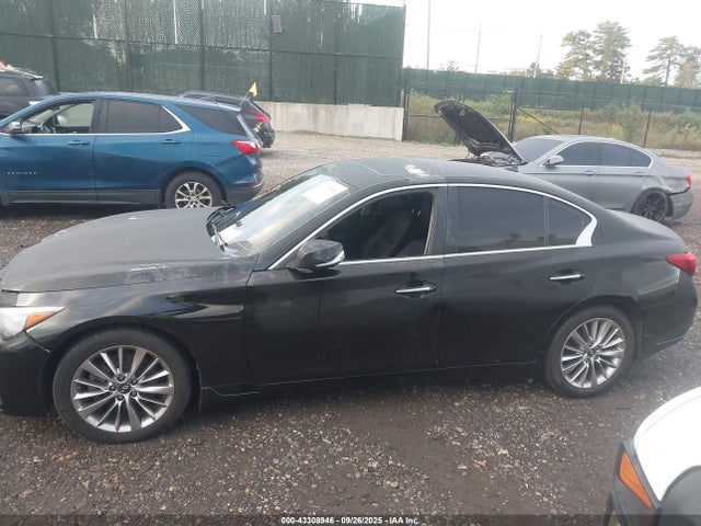 Продажа на аукционе авто 2018 Infiniti Q50 3.0t Luxe, vin: JN1EV7AR0JM433456, номер лота: 43308946