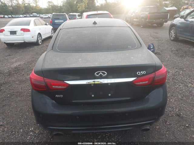 Продажа на аукционе авто 2018 Infiniti Q50 3.0t Luxe, vin: JN1EV7AR0JM433456, номер лота: 43308946