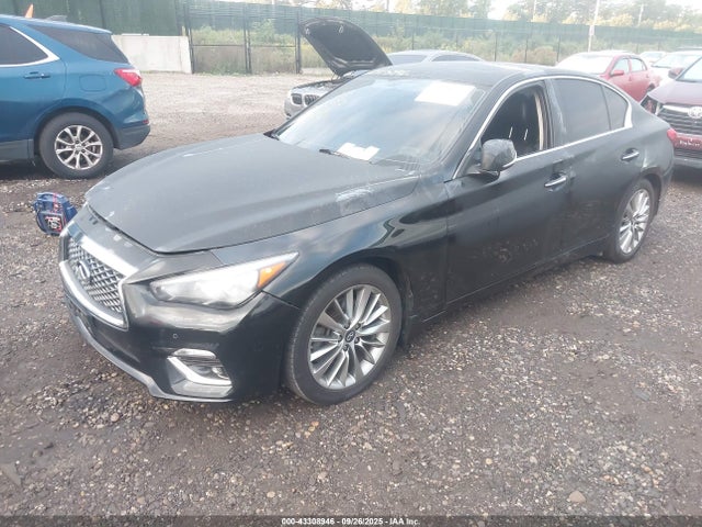 Продажа на аукционе авто 2018 Infiniti Q50 3.0t Luxe, vin: JN1EV7AR0JM433456, номер лота: 43308946