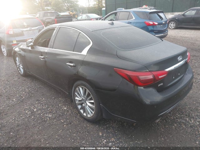 Продажа на аукционе авто 2018 Infiniti Q50 3.0t Luxe, vin: JN1EV7AR0JM433456, номер лота: 43308946