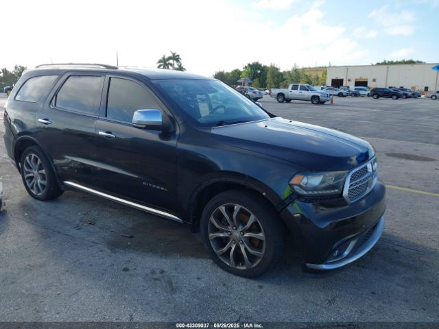 2016 DODGE DURANGO 1C4RDHEG9GC396728