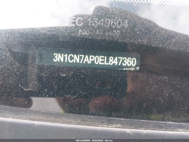 3N1CN7AP0EL847360 Nissan 2014