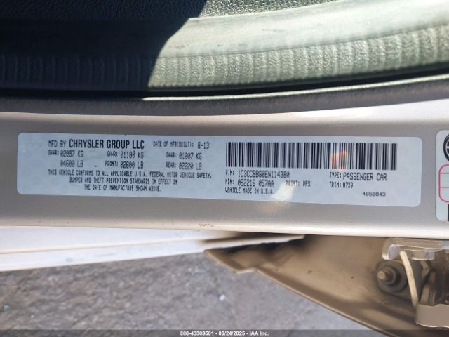 2014 CHRYSLER 200 1C3CCBBG0EN114380 Photo 8