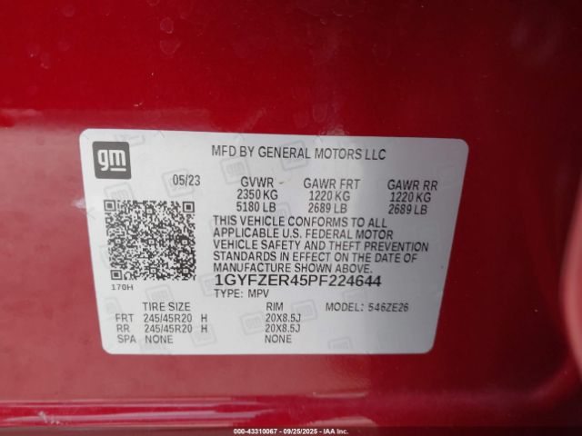 2023 CADILLAC XT4 1GYFZER45PF224644 Photo 8