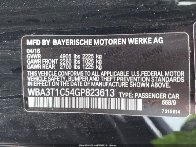 2016 BMW 428I WBA3T1C54GP823613 Photo 8