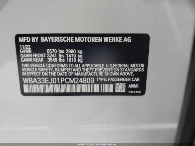 2023 BMW 760 WBA33EJ01PCM24809 Photo 8