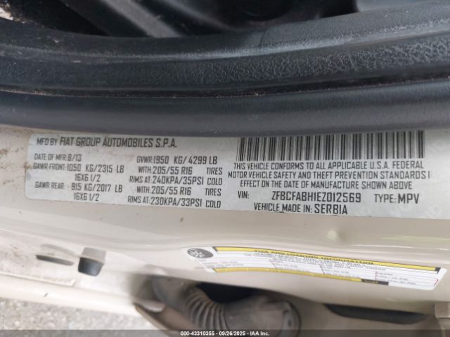 2014 FIAT 500L ZFBCFABH1EZ012569 Photo 8