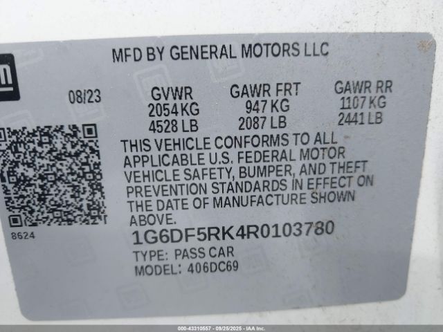 2024 CADILLAC CT4 1G6DF5RK4R0103780 Photo 8