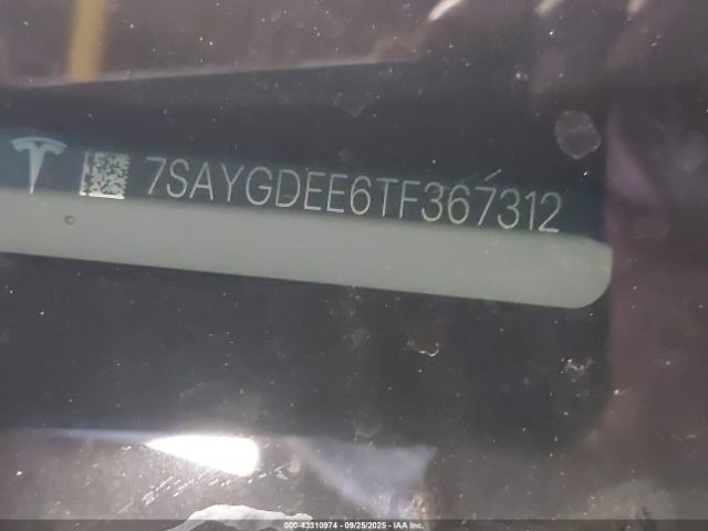 2026 TESLA MODEL Y 7SAYGDEE6TF367312 Photo 8