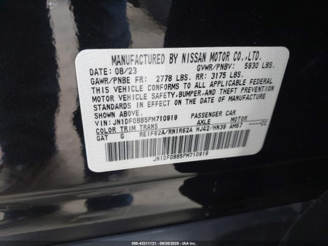 2023 NISSAN ARIYA JN1DF0BB5PM710919 Photo 8