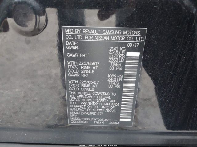 2018 NISSAN ROGUE KNMAT2MV6JP511976 Photo 8