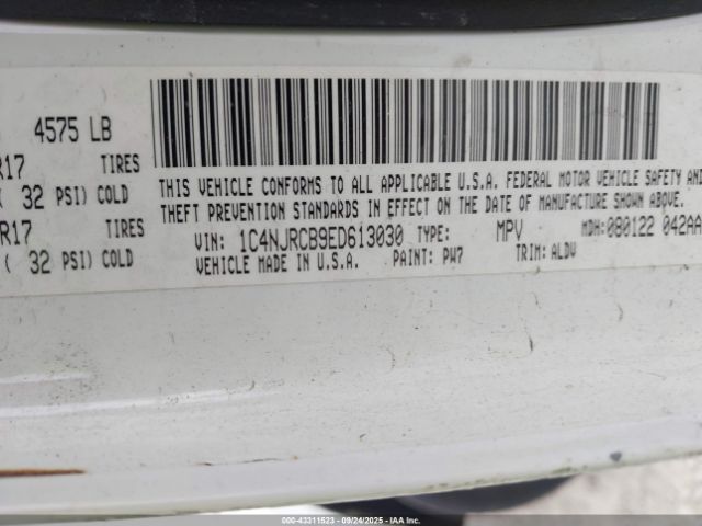 2014 JEEP PATRIOT 1C4NJRCB9ED613030 Photo 8