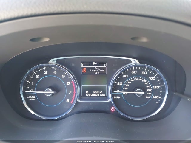 JF2SJAWC7JH486100 Subaru naturally aspirated u5