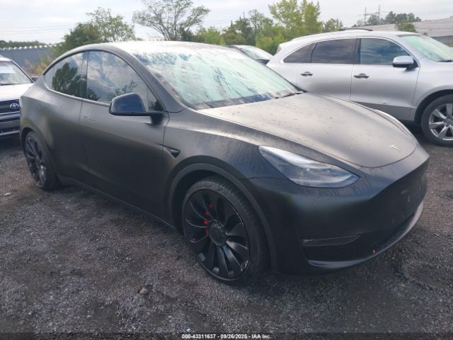 2021 TESLA MODEL Y 5YJYGDEFXMF124612 Photo 0