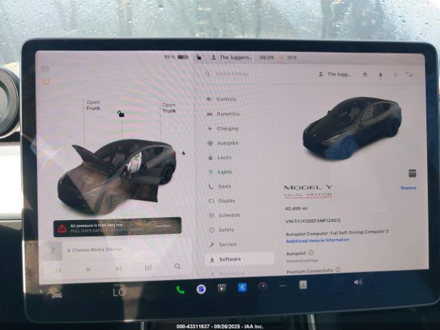 2021 TESLA MODEL Y 5YJYGDEFXMF124612 Photo 6