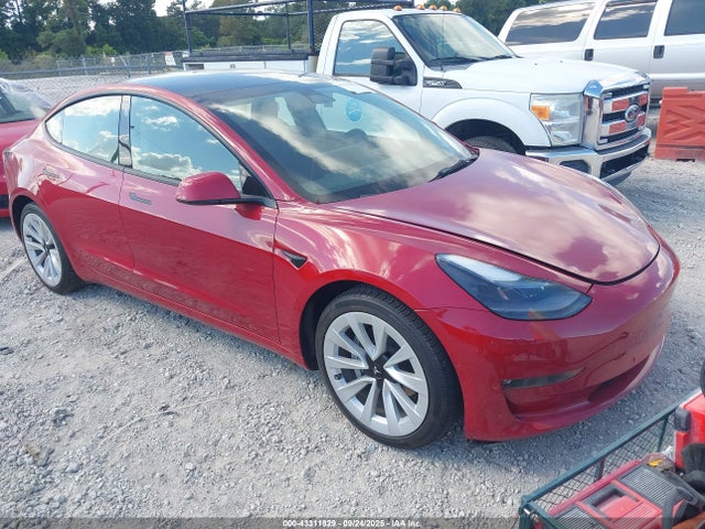 2022 TESLA MODEL 3 5YJ3E1EA0NF287421 Photo 0