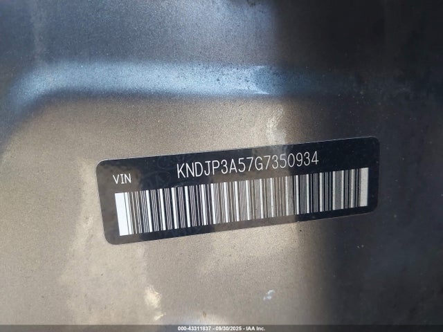 KIA dohc gdi nu 2016 KNDJP3A57G7350934 Image 9