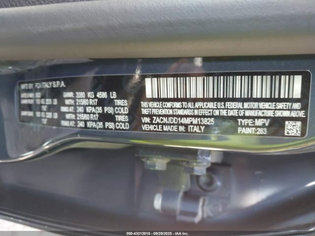 2021 JEEP RENEGADE ZACNJDD14MPM13825 Photo 8