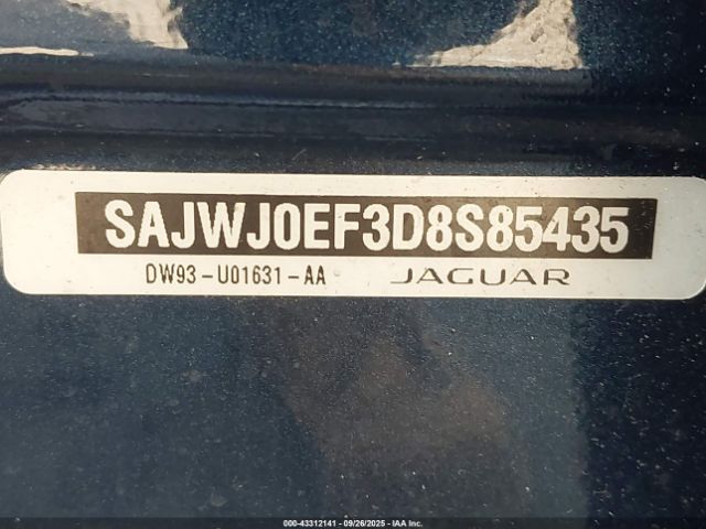 2013 JAGUAR XF SAJWJ0EF3D8S85435 Photo 8