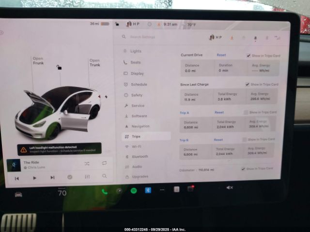 2021 TESLA MODEL Y 5YJYGDEF7MF268781 Photo 6