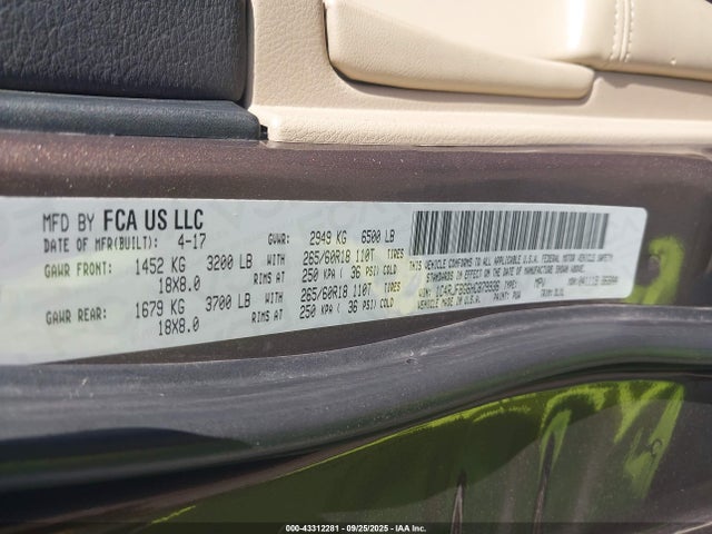 Jeep 2017 2017 1C4RJFBG6HC879936 Image 9