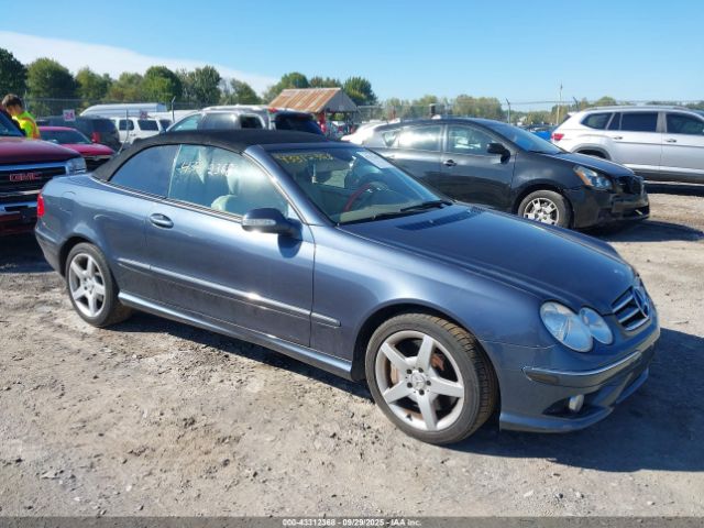 2007 MERCEDES-BENZ CLK 550 WDBTK72F47F223553