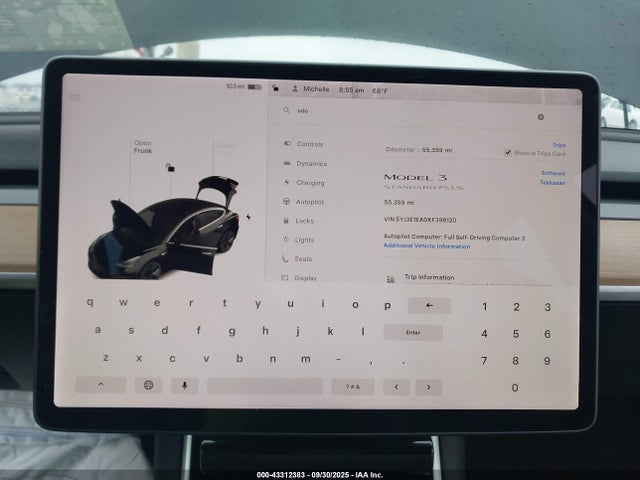 2019 TESLA MODEL 3 5YJ3E1EA0KF396120 Photo 6