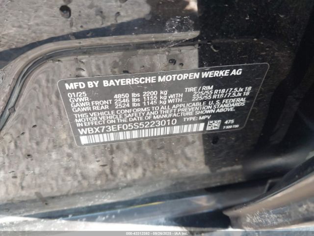 2025 BMW X1 WBX73EF05S5223010 Photo 8