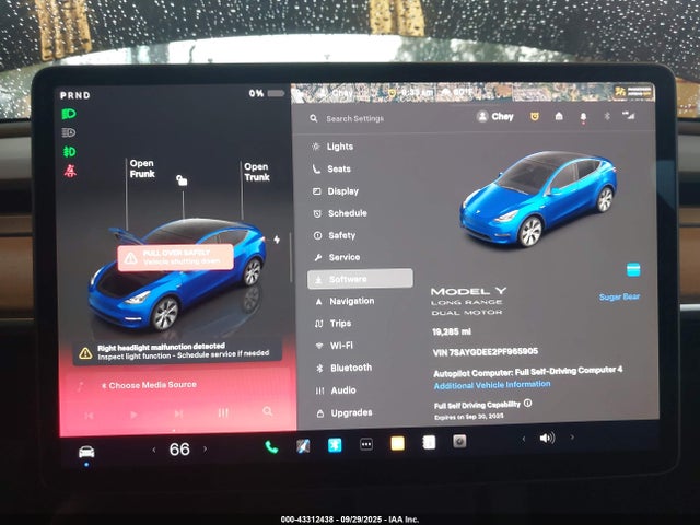 2023 TESLA MODEL Y 7SAYGDEE2PF965905 Photo 6