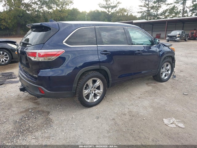 Toyota Highlander Limited V6 2015 5TDYKRFH4FS043759 Image 4