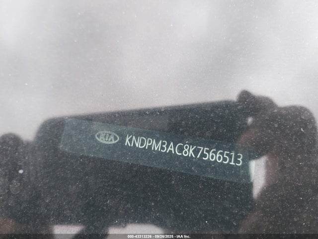 2019 Kia Sportage Lx მანქანა იყიდება აუქციონზე, vin: KNDPM3AC8K7566513, აუქციონის ნომერი: 43313226
