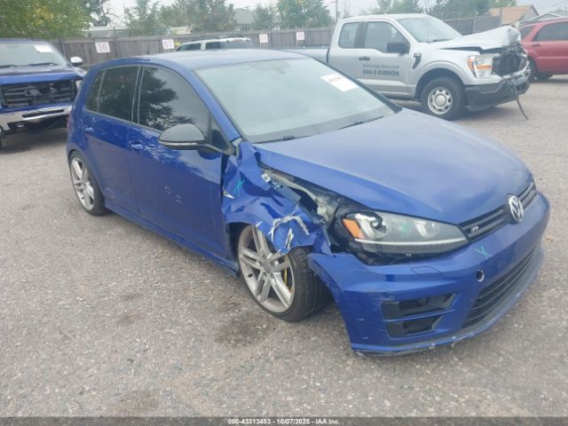 2016 VOLKSWAGEN GOLF R WVWUF7AUXGW203284
