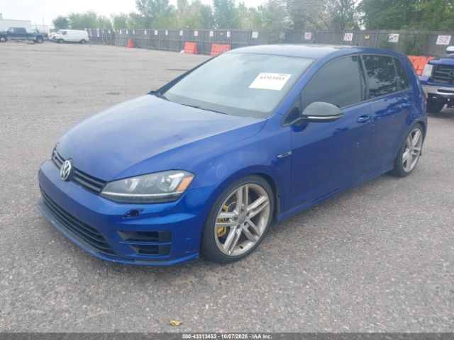 2016 VOLKSWAGEN GOLF R WVWUF7AUXGW203284 Photo 1