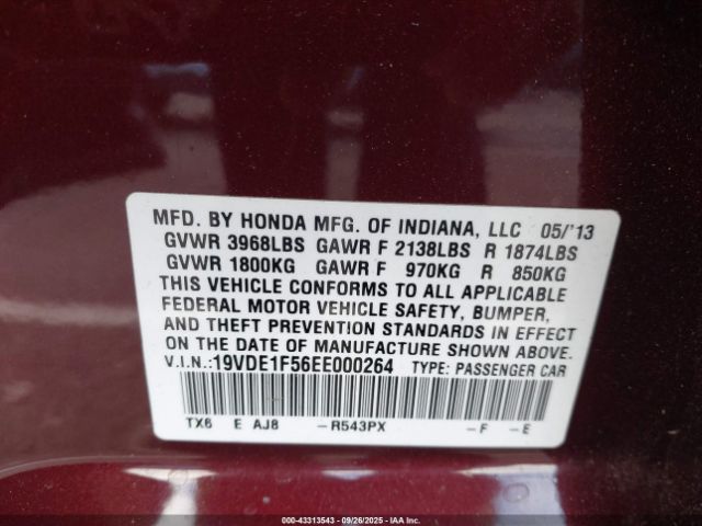 2014 ACURA ILX 19VDE1F56EE000264 Photo 8