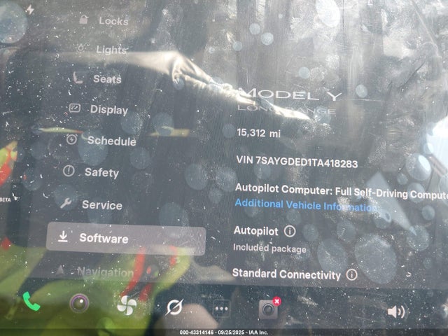 2026 TESLA MODEL Y 7SAYGDED1TA418283 Photo 6