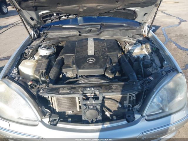 2001 MERCEDES-BENZ S 500 WDBNG75J11A158448 Photo 9