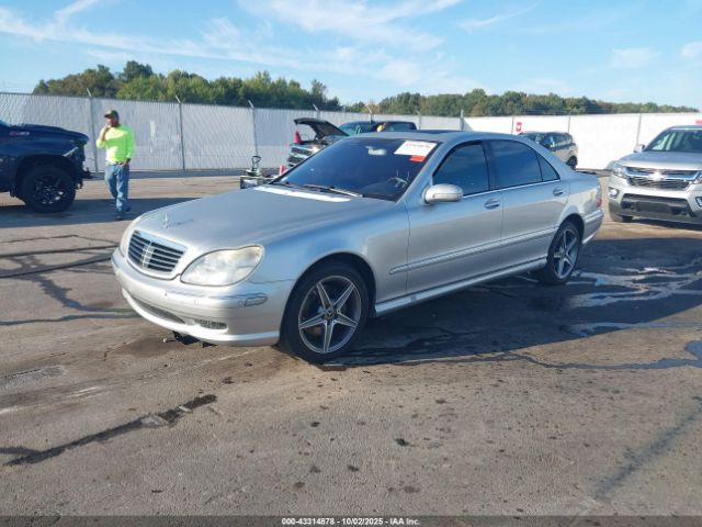 2001 MERCEDES-BENZ S 500 WDBNG75J11A158448 Photo 1