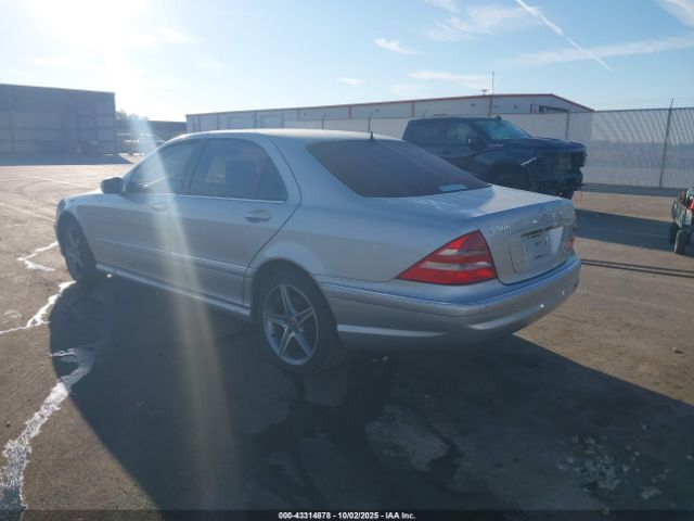 2001 MERCEDES-BENZ S 500 WDBNG75J11A158448 Photo 2