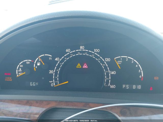 2001 MERCEDES-BENZ S 500 WDBNG75J11A158448 Photo 6