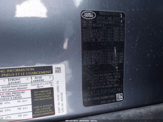 2023 LAND ROVER DISCOVERY SALRT2EXXP2465182 Photo 8