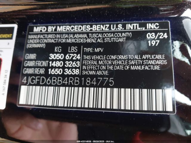 2024 MERCEDES-BENZ AMG GLE 53 COUPE 4JGFD6BB4RB184775 Photo 8