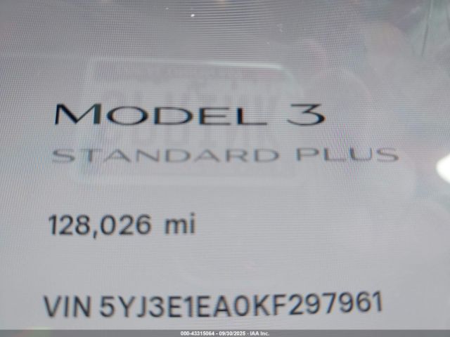 2019 TESLA MODEL 3 5YJ3E1EA0KF297961 Photo 6