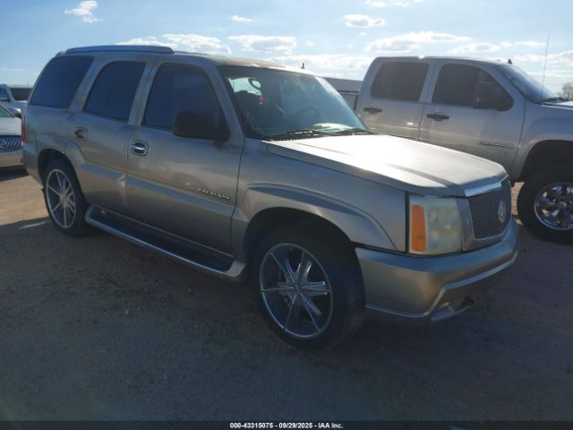 2002 CADILLAC ESCALADE 1GYEK63N62R229236