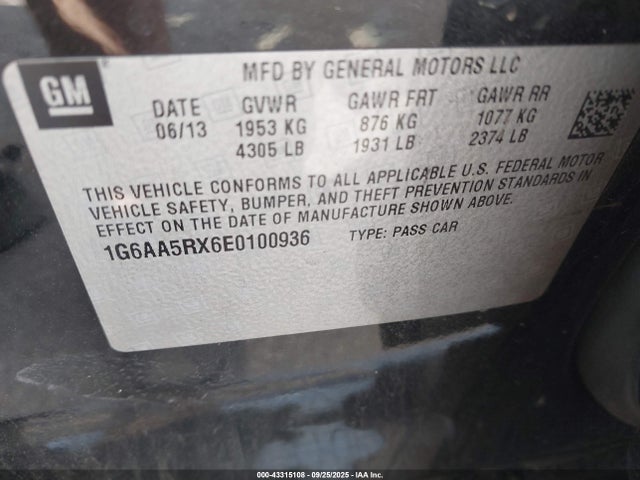 2014 CADILLAC ATS 1G6AA5RX6E0100936 Photo 8