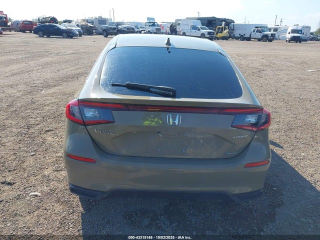 2025 Honda Civic Hybrid Sport მანქანა იყიდება აუქციონზე, vin: 19XFL4H85SE006731, აუქციონის ნომერი: 43315146