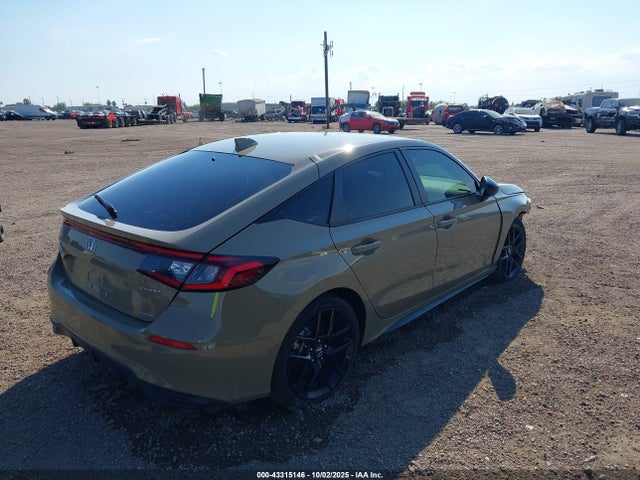 2025 Honda Civic Hybrid Sport მანქანა იყიდება აუქციონზე, vin: 19XFL4H85SE006731, აუქციონის ნომერი: 43315146