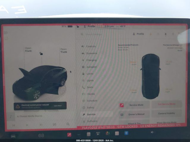 2023 TESLA MODEL Y 7SAYGDEE1PA078633 Photo 6