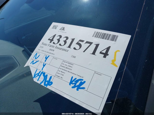 3MW5R1J00L8B18945 BMW 330I