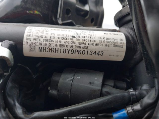 2023 YAMAHA YZFR3 MH3RH18Y9PK013443 Photo 9